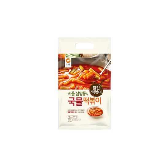 [청정원] 서울 삼양동식 국물떡볶이 380g 5개
